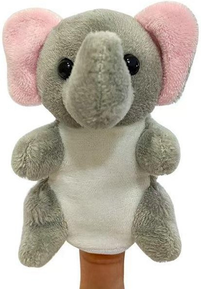 Dschungeltiere Handpuppe Plüschtier Fingerpuppe Stoffpuppe - Bild 1