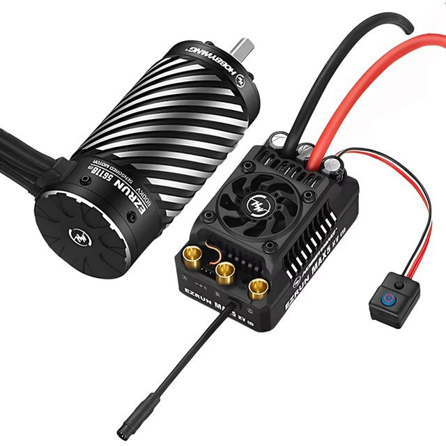 Hobbywing EZRUN Max5 HV G2 ESC mit bürsenlosem Motor, für 1/5 Truck/Buggy - Bild 1