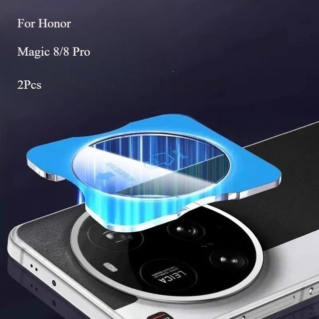 Panbon Kameraobjektivschutz Glas für Honor Magic 8 Pro, 2 Stück mit Installationshilfe - Bild 1