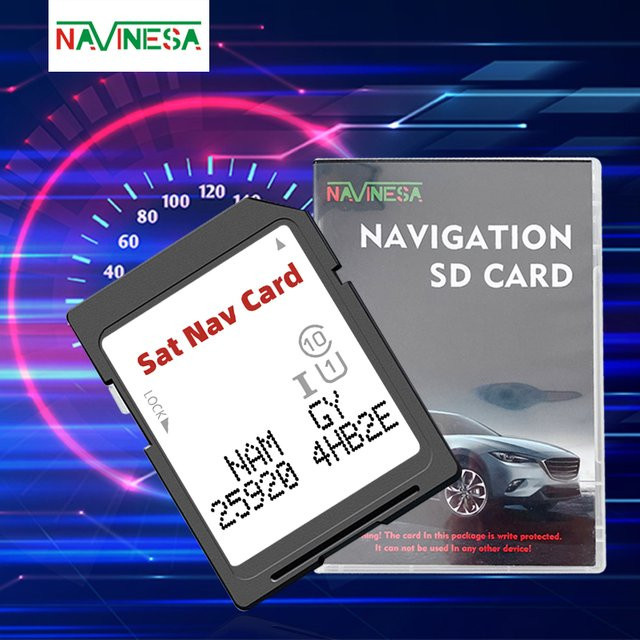 Navinesa SD-Karte für Nissan und Infiniti zur GPS-Navigation, Update für Modelle JX35, M37, M56, Q70, QX50, QX56, QX60, QX80 (USA, CAN, MEX) - Bild 1