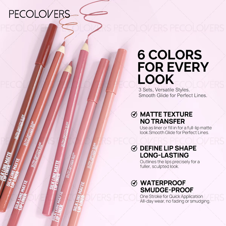 PECOLOVERS Lippenkonturenstift, Beerentöne, Unisex - Bild 2