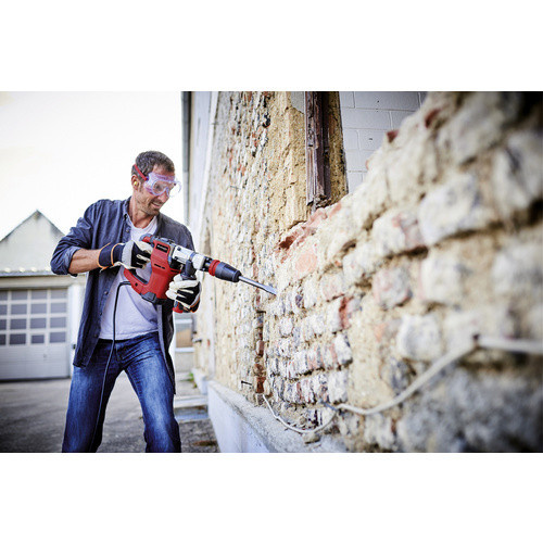Einhell Abbruchhammer TE-DH 12 SDS-Max mit 1050 W Netzbetrieb in Rot, Schwarz und Silber - Bild 4