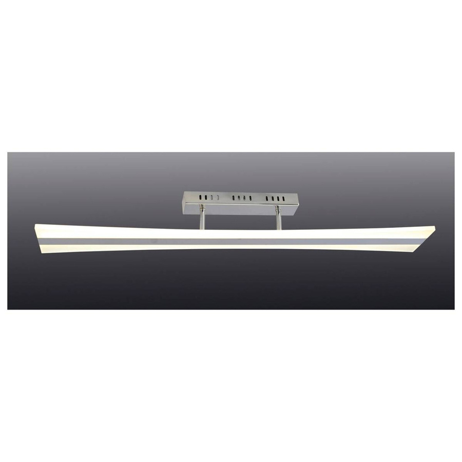 Näve LED Deckenleuchte Barrel in Silber mit Acryl und Metall, B/H/T: 99,4 x 14 x 11,5 cm - Bild 2