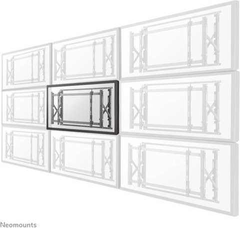Neomounts LED-VW1750BLACK TV-Wandhalterung in Schwarz für 32 bis 55 Zoll mit VESA 200x200 mm und ausziehbarer Funktion - Bild 1