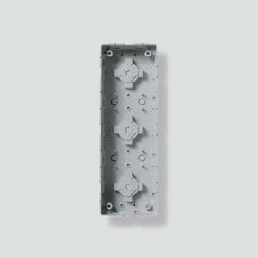 Siedle&Söhne Gehäuse GU 611-3/1-0 in Grau für den Einbau aus Kunststoff - Bild 1