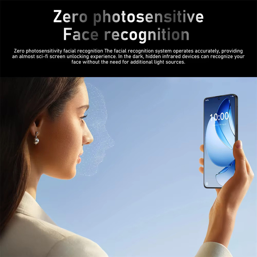 F7 Ultra Smartphone Globale Version mit Android 15, 5G, 7,3 Zoll Display, 7800 mAh Akku, Dual SIM, Blau - Bild 6