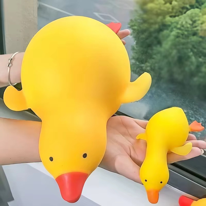 Potdemiel Squishy Antistress Ente, Fidget-Spielzeug, weiche Gänse-Tierfiguren - Bild 2
