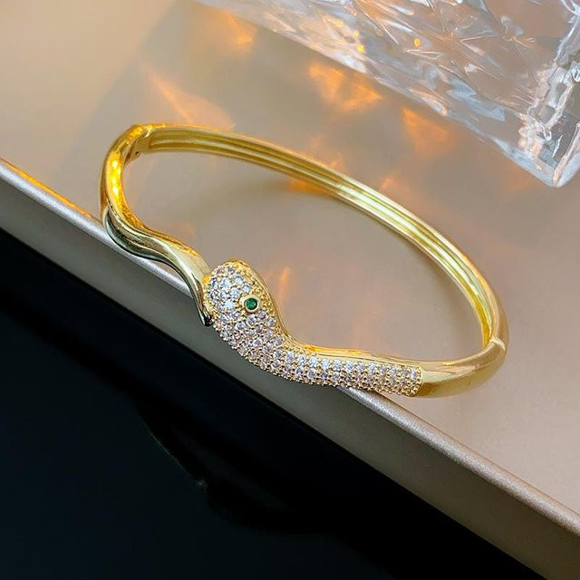 RUI RUI YU Armband, Kupfer, Gold, Zirkonia, Damen, gray - Bild 1