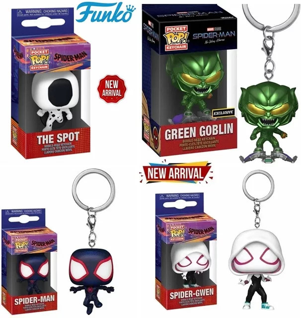 Funko Marvel Spider-Man Schlüsselanhänger, Vinylfigur, ab 3 Jahren - Bild 1