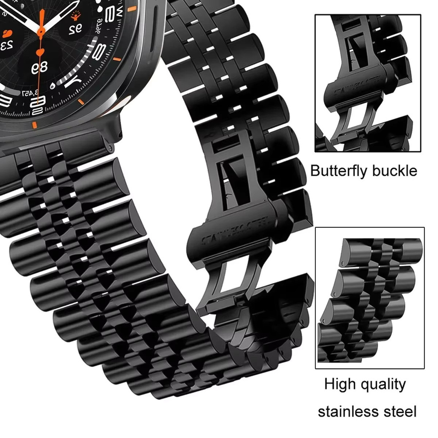 OAKCHARM Uhrenarmband Edelstahl, Samsung Galaxy Watch Ultra 47 mm, Unisex - Bild 5