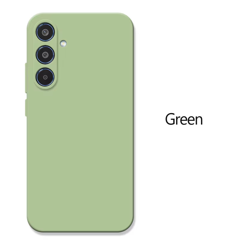 Matte Silikon Schutzhülle für Samsung Galaxy A-Serie in Blau - Bild 2