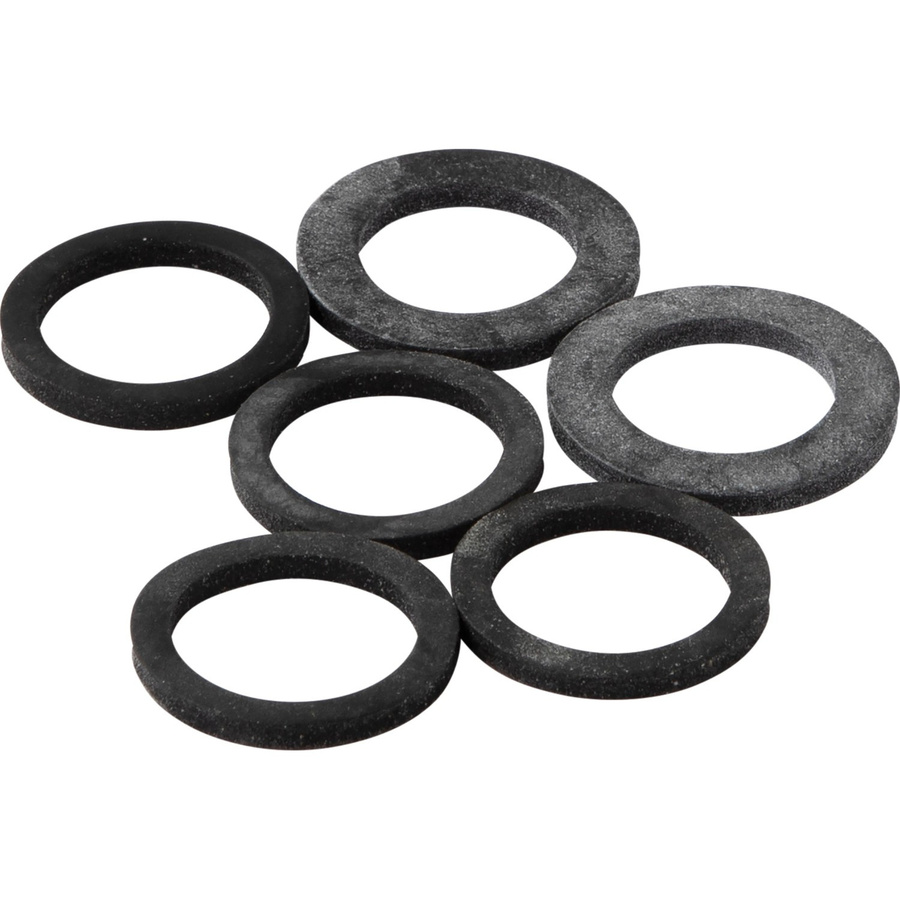 KÖRO Gummi-Ring-Set für Schlauchverschraubungen, 6-teilig, Schwarz - Bild 2