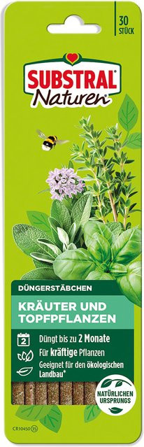 Naturen Düngerstäbchen für Kräuter und Topfpflanzen - Bild 1