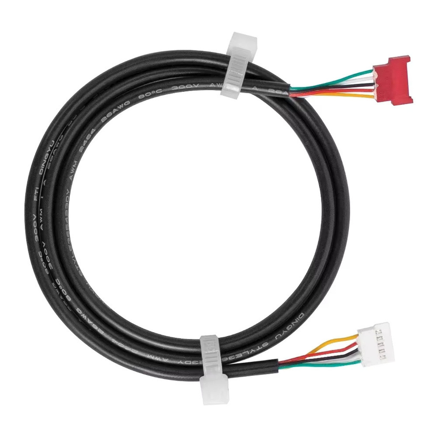Flammhemmendes Datenkabel für HX X7 E-Scooter Controller Armaturenbrett und Panel in Schwarz - Bild 3