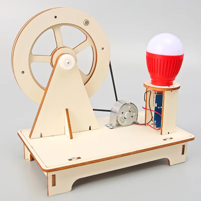 MYGVN Student Wissenschaft Experiment DIY Kit, Handkurbel Generator Spielzeug - Bild 2