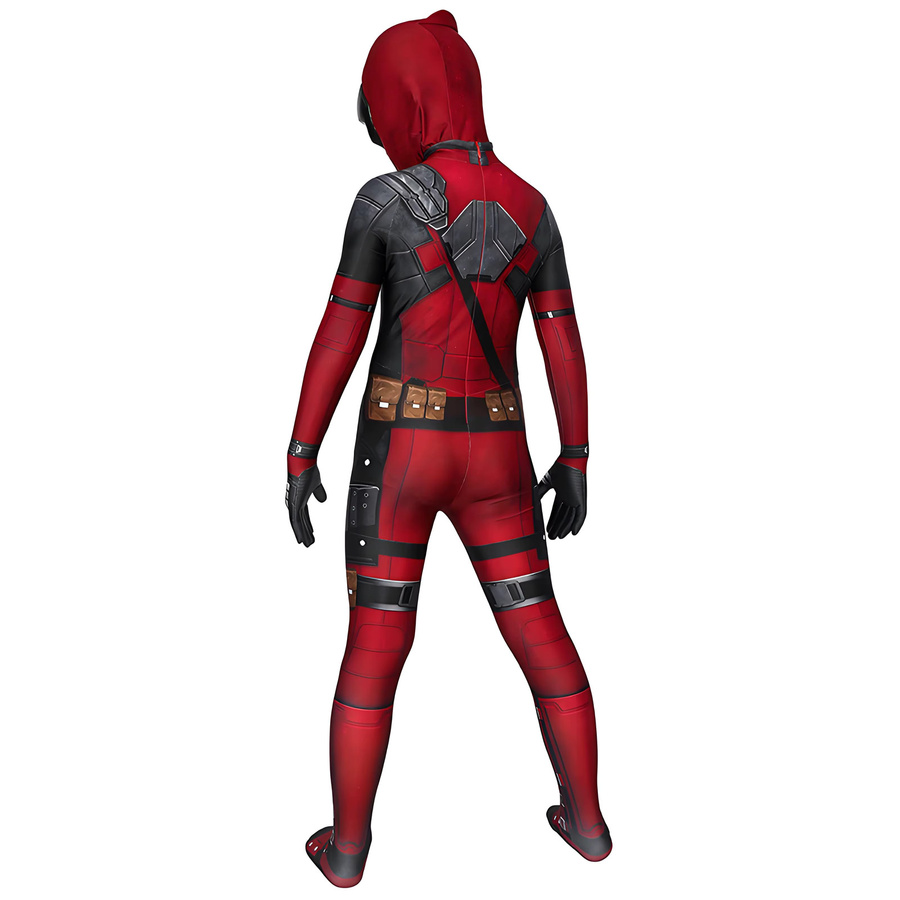 Hot Toys Marvel Deadpool-Kostüm, Overall, Schwert-Set, Rot - Bild 3