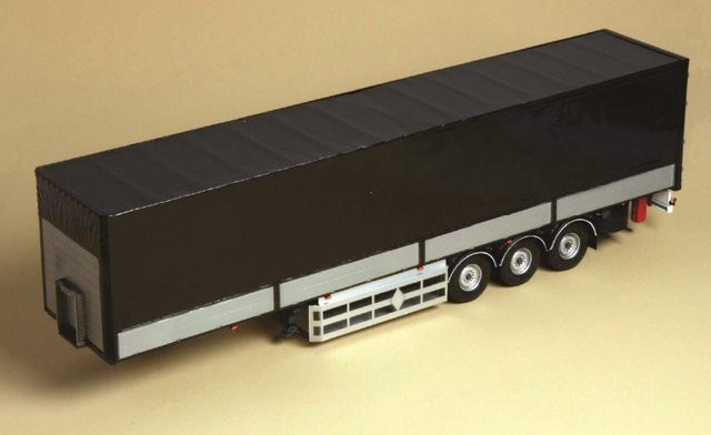 Italeri Cargo Auflieger, Fahrzeug, 1:24, Schwarz - Bild 1