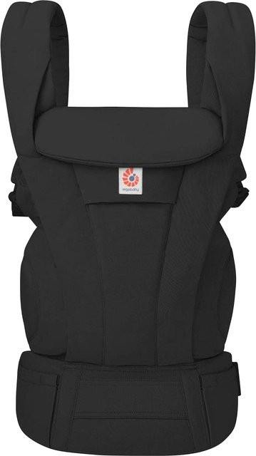 Ergobaby Omni Deluxe Cotton Babytrage in Schwarz aus Baumwolle - Bild 1