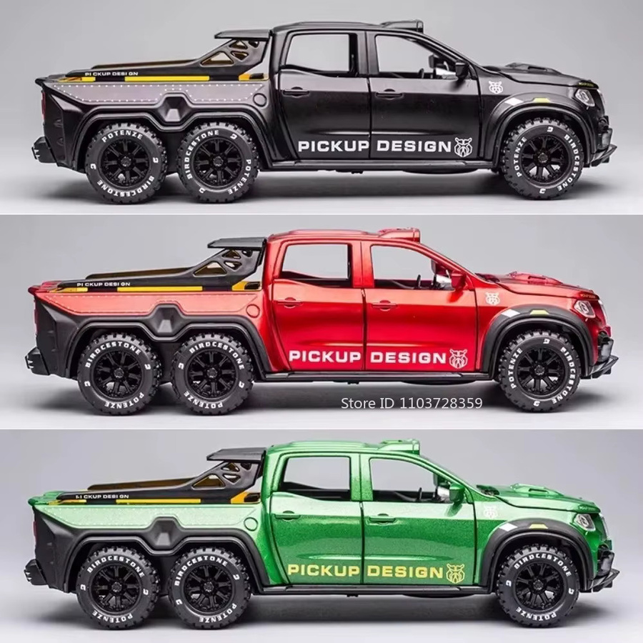 RMZ city X-KLASSE EXY 6X6, Modellspielzeug, Miniatur-Geländewagen, 1:28, Metalldruckguss, mit Licht und Sound - Bild 3