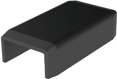 KOPOS 8922_FB Kabelkanal Verbindungsstück Schwarz B: 20 mm, H: 10 mm - Bild 1