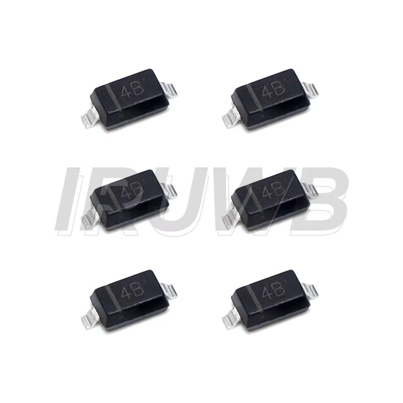 100 Stück IRUWB Zener Diode SMD SOD-123 in Schwarz - Bild 2