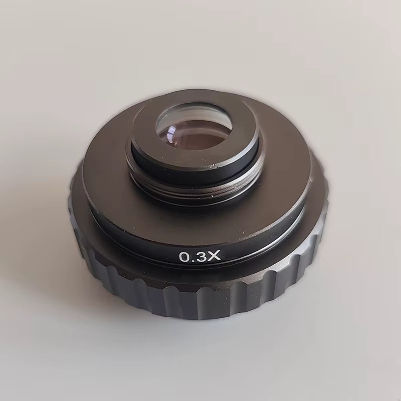 VBNM C-Mount Adapter Ring für Trinokular Stereo Mikroskope mit 38mm Schnittstelle in Schwarz - Bild 2