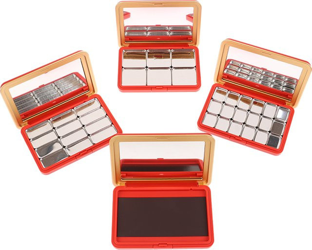 JETTING DIY Lidschatten-Palette mit Spiegel, Magnetisch, Unisex - Bild 1