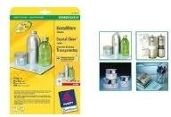 Avery Dennison L7781 Transparente Polyesteretiketten in Klar, B/H: 25,4 x 45,7 mm - Bild 1