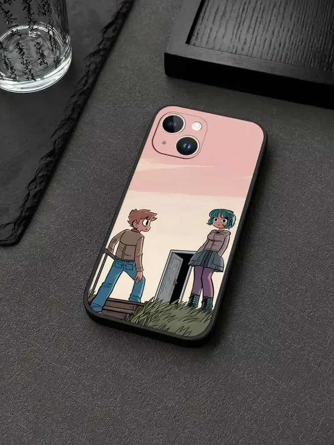 Handyhülle Scott Pilgrim The World Mouse für iPhone in Schwarz - Bild 6