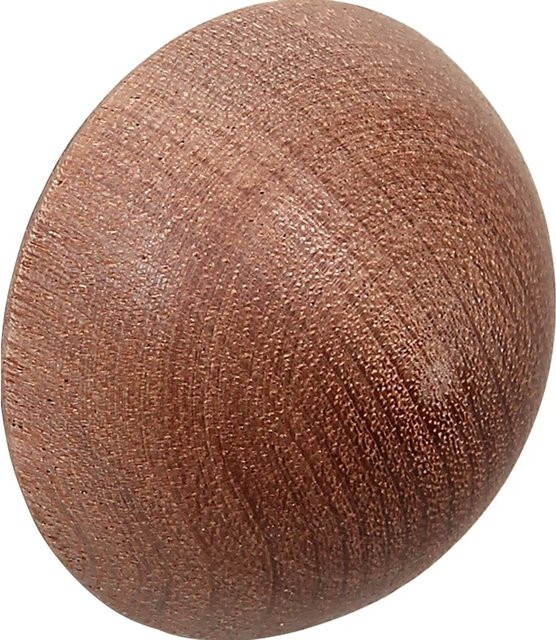 Dieda Endkappe Sapelli für Holzhandlauf, Farbe Braun, Durchmesser: 40 mm - Bild 1