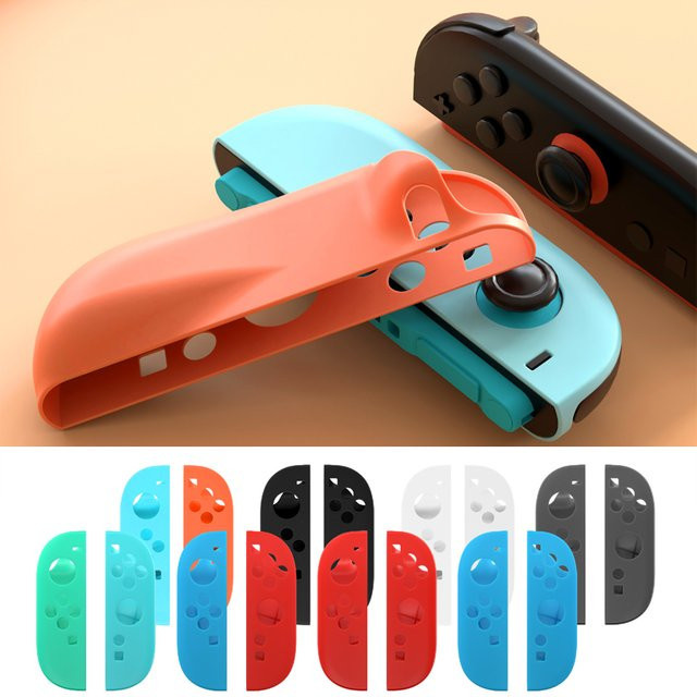 Silikon Soft Case Hand Grip Schutzhülle für Nintendo Switch 2 Joy-Con Controller in Multicolour - Bild 1