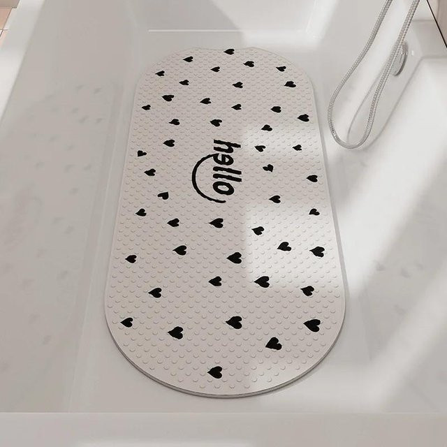 Rutschfeste Badematte aus PVC von Yiran Furniture für die Badewanne oder Dusche, B/T: 40 x 100 cm - Bild 1
