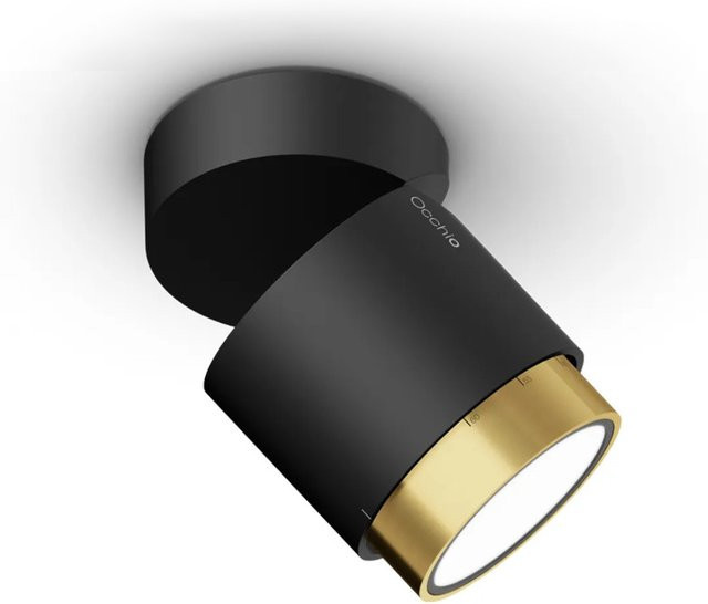 Occhio lui volto VOLT LED-Deckenstrahler mit Zoom-Funktion, Bronze und Schwarz matt, warmweißes Licht (3000K) - Bild 1