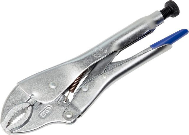 LUX-TOOLS Gripzange aus Chrom-Vanadium-Stahl in Silber, Länge: 250 mm - Bild 1