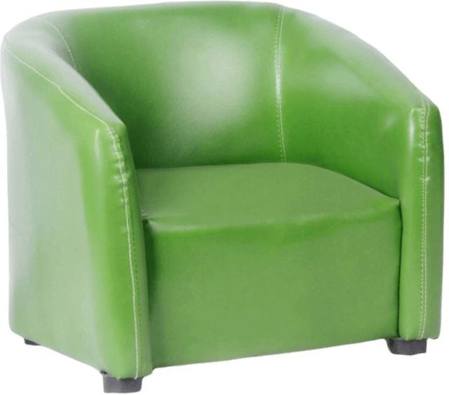 Senmhoo Kinder Einzel-Sofa in Beige, bequemer Kindersitz mit Armlehnen für Kinderzimmer und Schlafzimmer - Bild 1