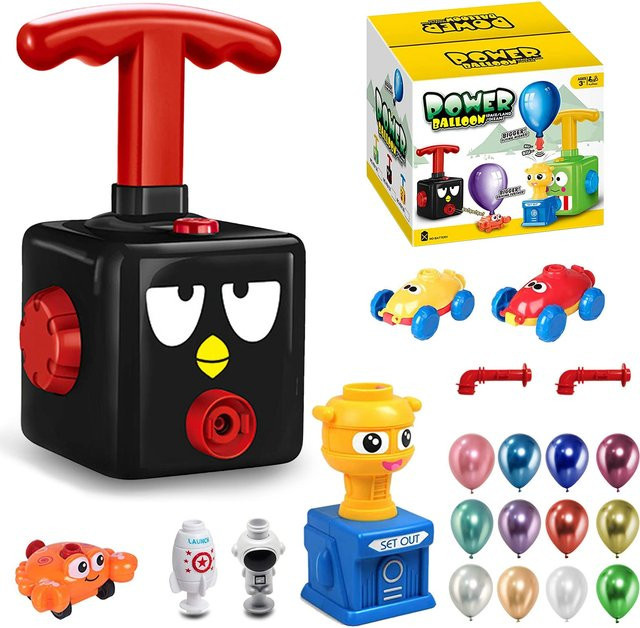 Bai Fen Bai Toys Ballonwerfer, Raketenballon, Kinderautospielzeug mit Pumpe - Bild 1