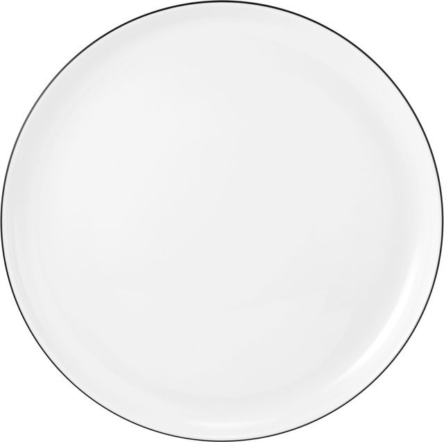 Speiseteller LIDO BLACK LINE von Seltmann Weiden, Weiß, Durchmesser: 26,2 cm - Bild 1