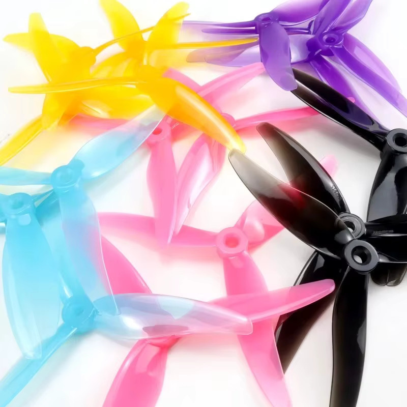 GEMFAN Hurricane 51477 5,1 Zoll 3-Blatt-Freestyle-Propeller, 4-teiliges Set - Bild 2