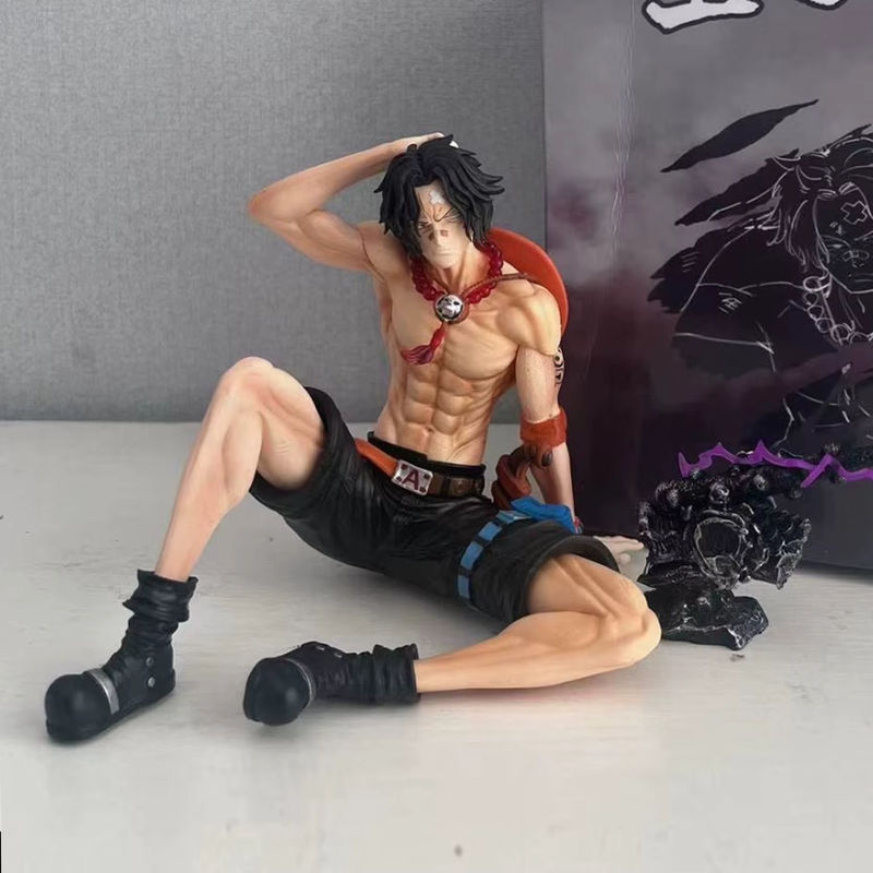Bandai One Piece Ace Anime Figur Puma D. Ace Action Figur aus Kunststoff, mehrfarbig, Höhe: 12 cm - Bild 2