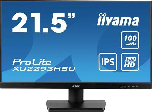 Iiyama ProLite XU2293HSU-B7 LED-Monitor in Schwarz mit 21,5 Zoll IPS-Panel, Full HD, 100Hz, HDMI und DisplayPort - Bild 1