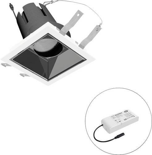 EVN LED-Deckenstrahler F03R11SM1840L15D in Weiß, quadratisch und verstellbar - Bild 1