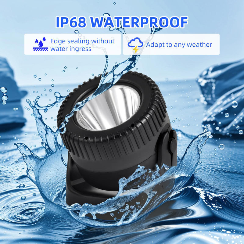 TOMTOP JMS LED Solar Strahler wasserdicht mit RGB Farbmodus und Warmweiß für Garten, Teich und Pool, schwarz - Bild 2