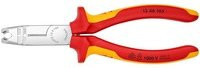 Knipex Abmantelungszange 13 46 165 VDE-geprüft für 1.5 bis 2.5 mm² und 8 bis 13 mm, rot-gelb - Bild 1