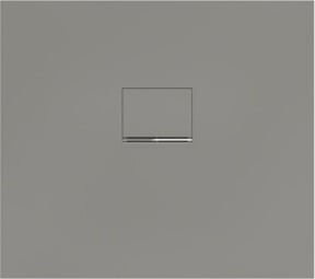Villeroy & Boch Duschwanne Squaro Infinity aus Mineralguss, grau, B/T/H: 90 x 80 x 4 cm, universal einbaubar - Bild 1