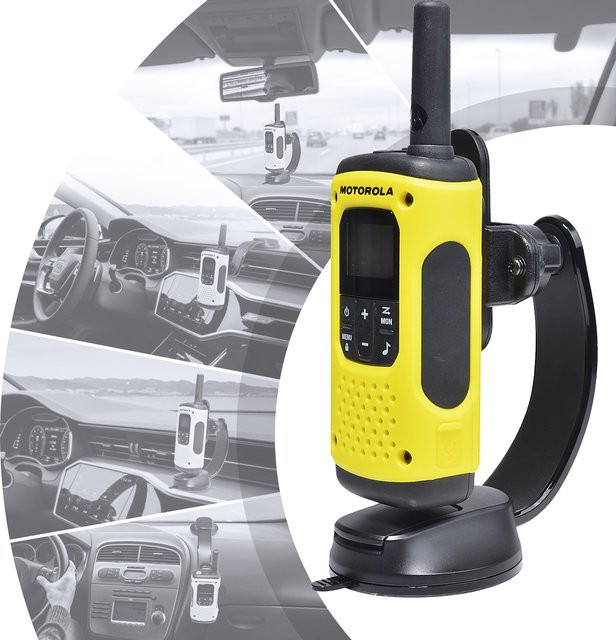 YNIBST Walkie Talkie Saugnapf-Halterung mit flexiblem Hals für LKW, Windschutzscheibe oder Armaturenbrett - Bild 1