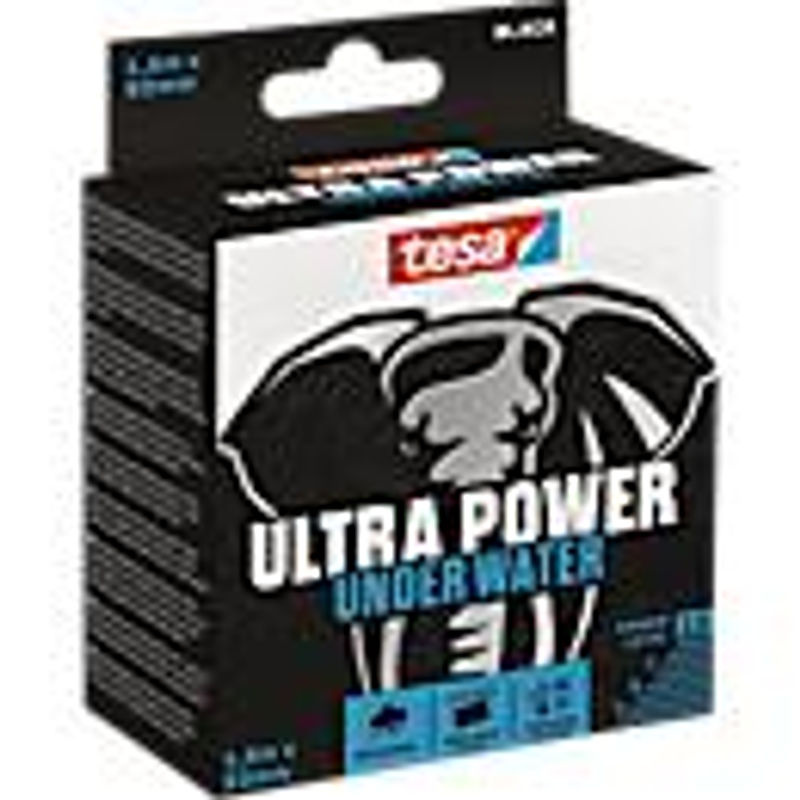 tesa Montageband Ultra Power Under Water, schwarz, Breite: 50 mm, Länge: 1,5 m - Bild 5