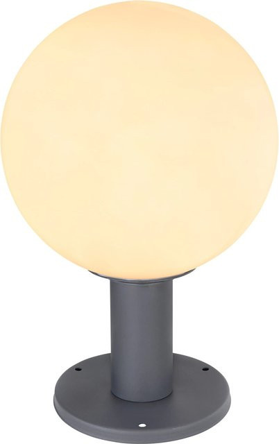 Globo Außenleuchte Ossy aus Aluminiumdruckguss in Anthrazit, Durchmesser: 25 cm, Höhe: 38 cm - Bild 1