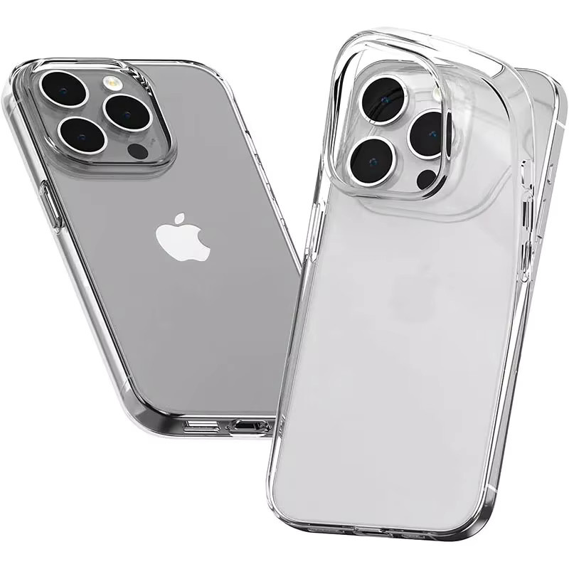 Ricestate Silikon-weiche Schutzhülle für iPhone 11 12 13 14 15 Pro Max und Mini, transparent, ultradünn - Bild 1