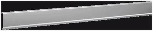 Hager Sockelleistenkanal Oberteil SL2008025D1 aus Aluminium in Silber, Länge: 2000 mm - Bild 1