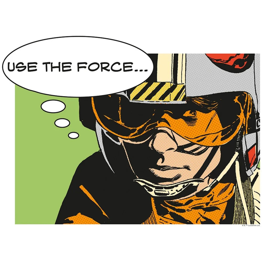 Komar Star Wars Wandbild Luke Paper Poster, Multicolor, Breite: 40 cm, Höhe: 30 cm - Bild 2